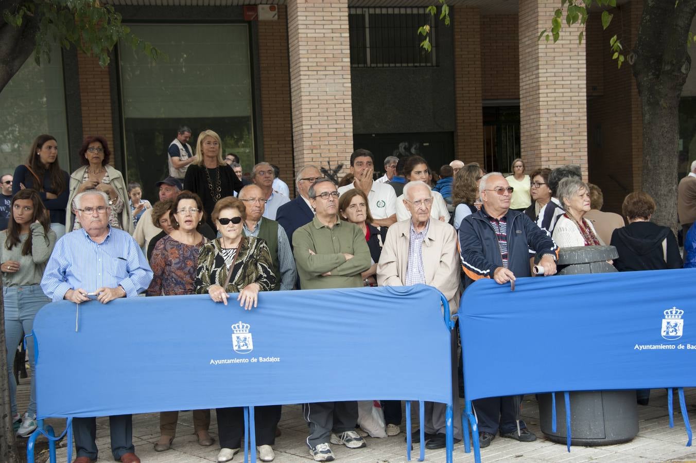 Homenaje a la bandera en Badajoz