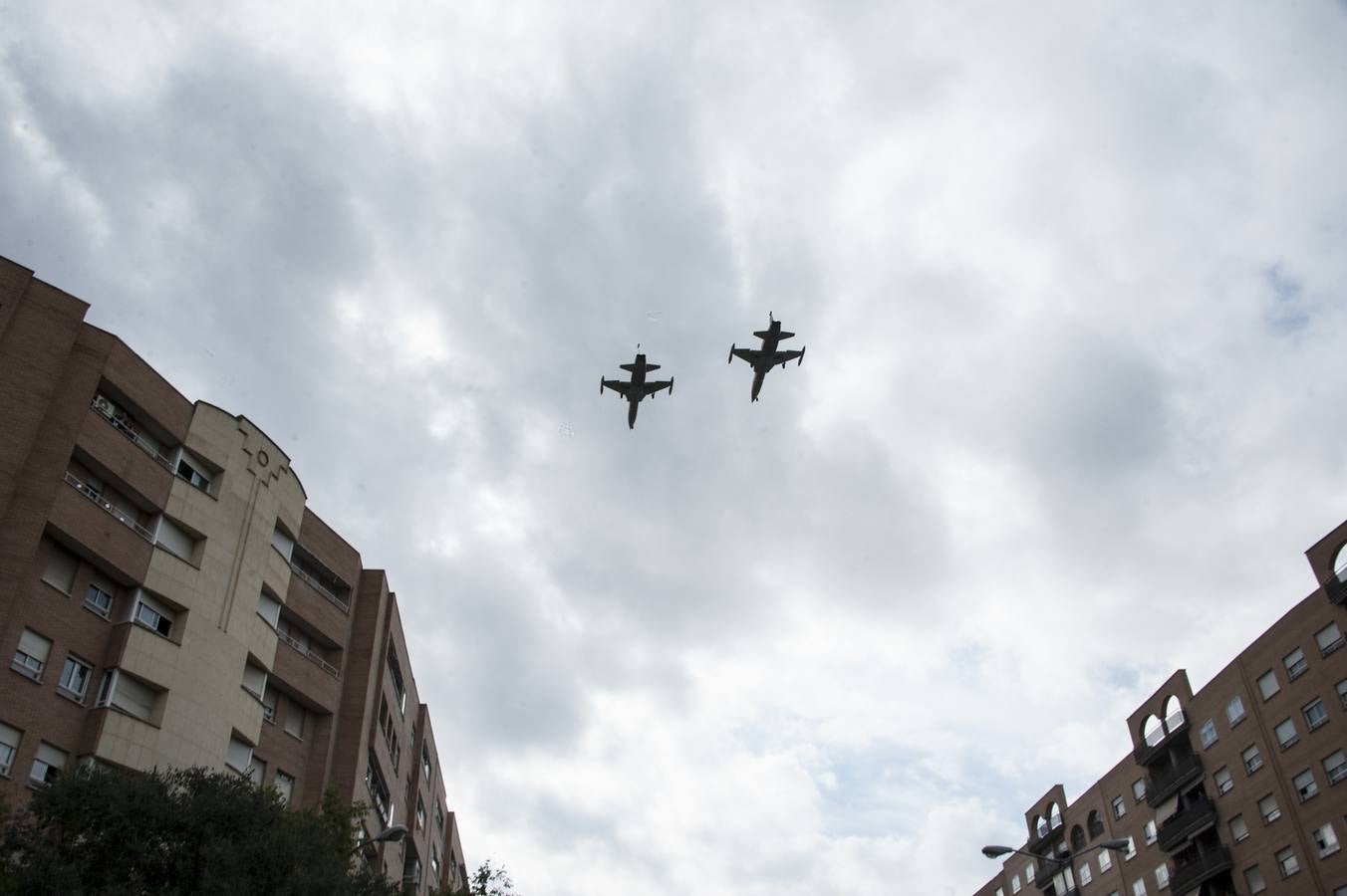 Homenaje a la bandera en Badajoz