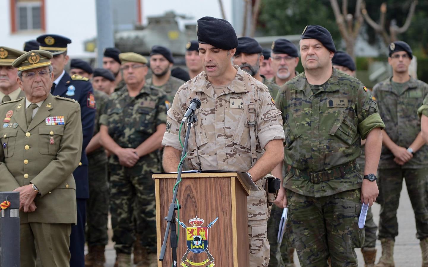 Acto de despedida del Contingente OP EUTM-MALI VII