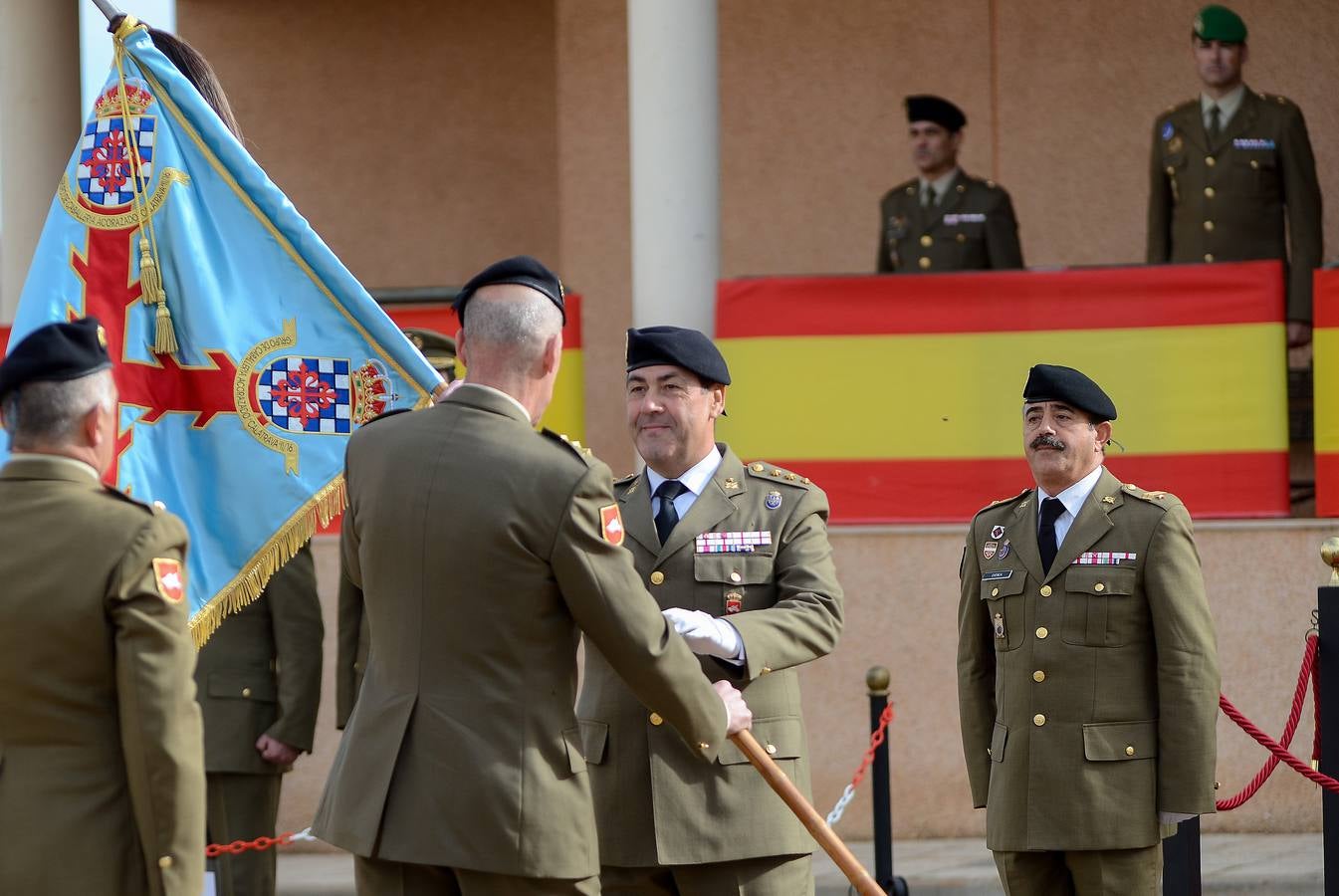 La Base de Bótoa acoge a un nuevo grupo caballería