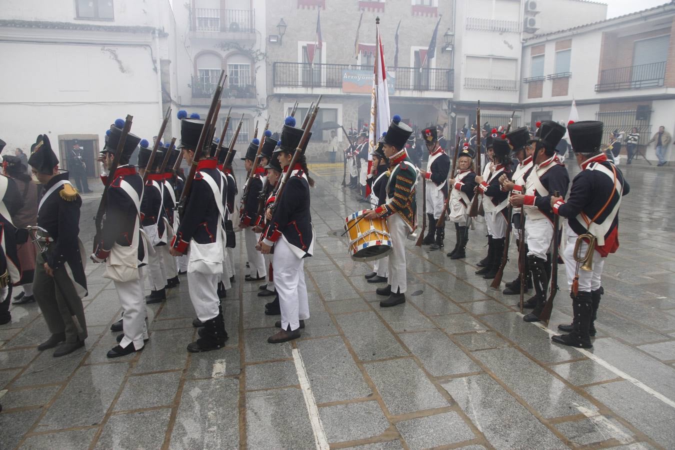 Arroyomolinos recrea la batalla contra las tropas napoleónicas