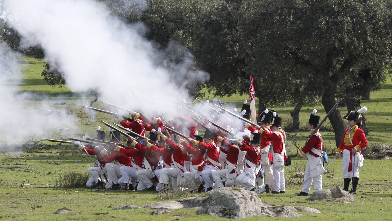 Arroyomolinos recrea la batalla contra las tropas napoleónicas
