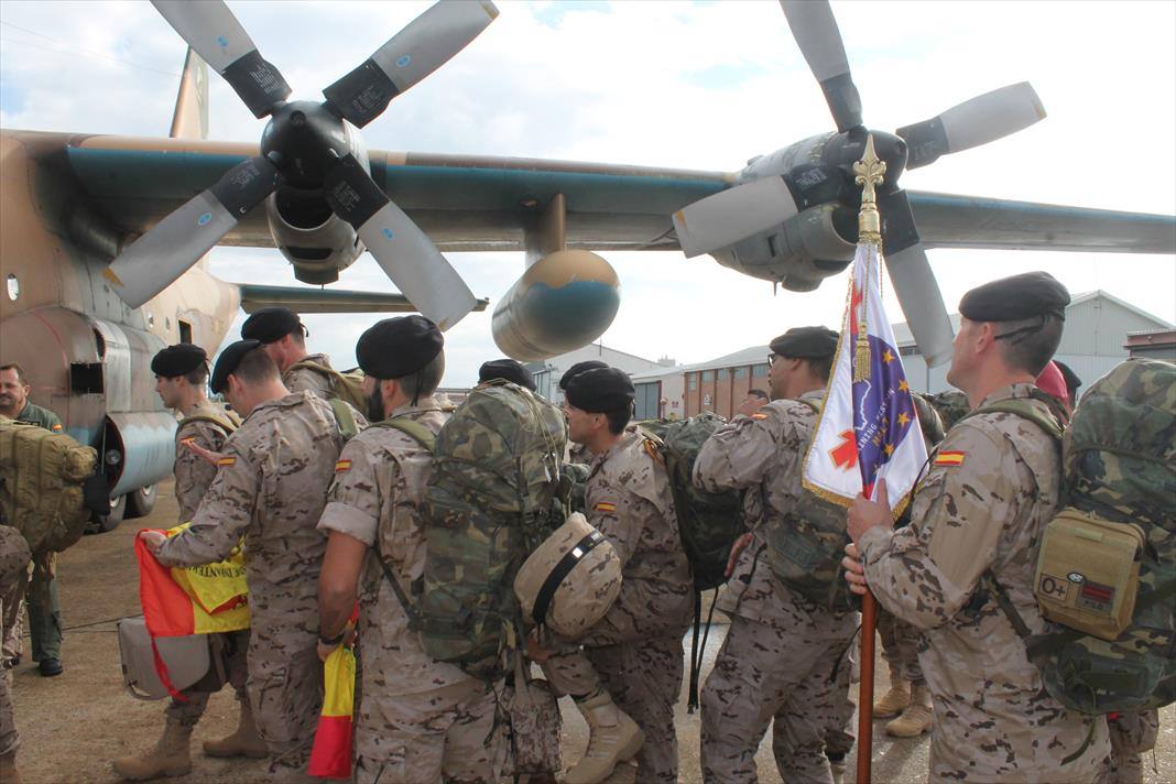 Parten los primeros 20 militares extremeños a Mali
