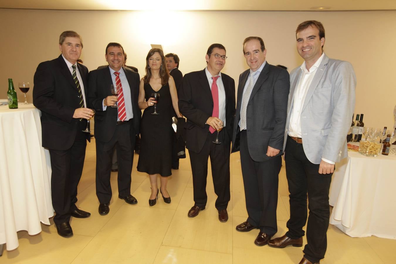 Francisco Manchón, José Antonio Orantos, Ana González, Alberto Matallana, Antonio Sáez y Elías López