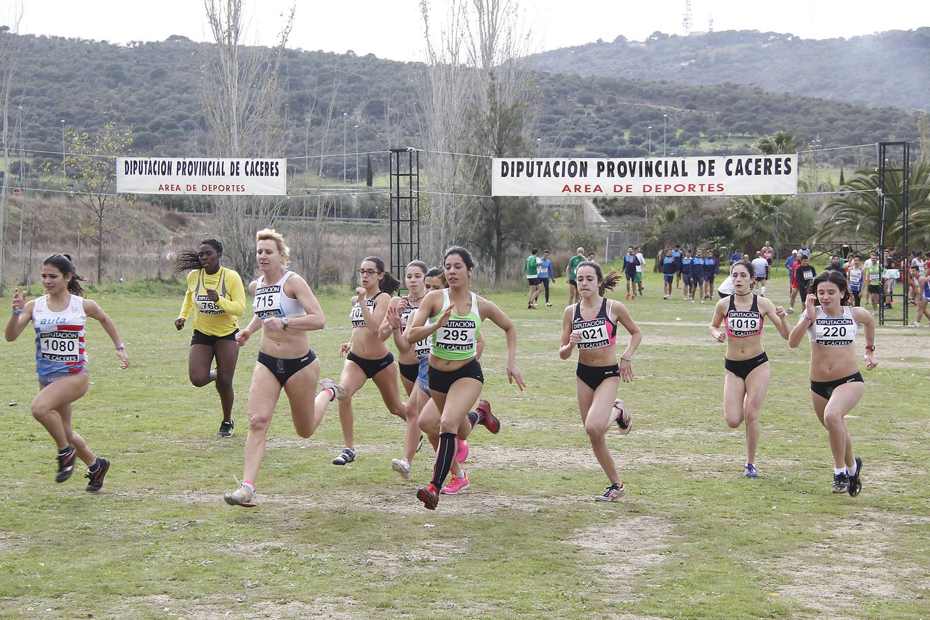 Más de 1.200 atletas, en el Trofeo Diputación de Campo a Través