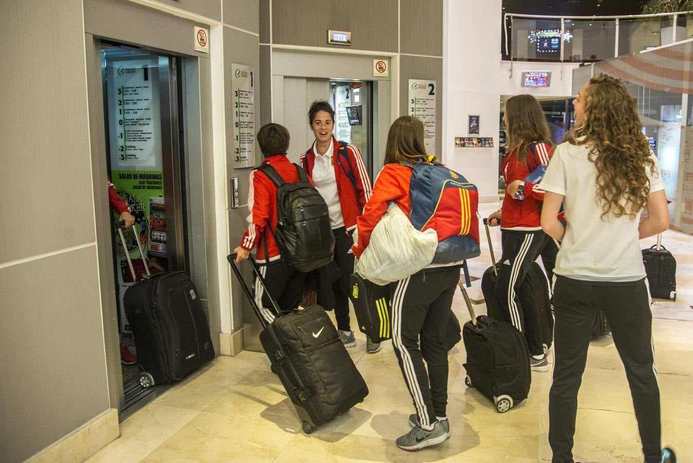 España ya está en Badajoz