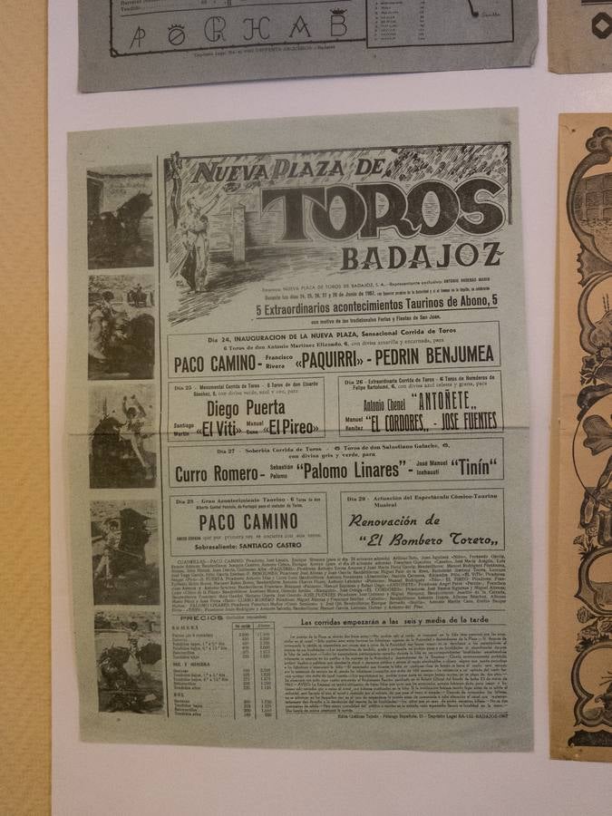 Carteles taurinos con sabor a historia