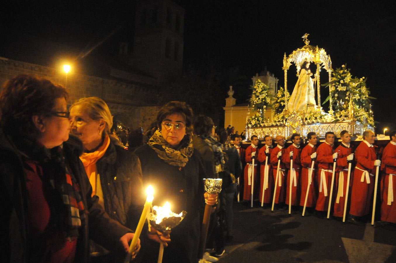 Miércoles, 9 de diciembre. Unas 2000 personas participaron en la XX Peregrinación en honor a Santa Eulalia desde la Ermita de Perales en Arroyo Fotografías: Brígido Fernández