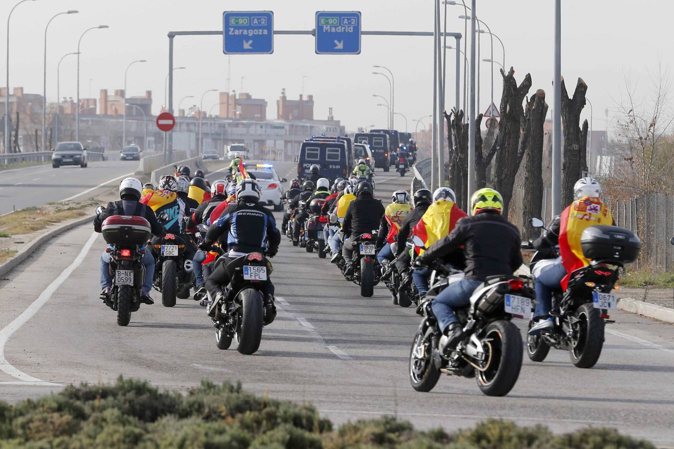 Llegada de los restos de los agentes asesinados en Kabul y funeral