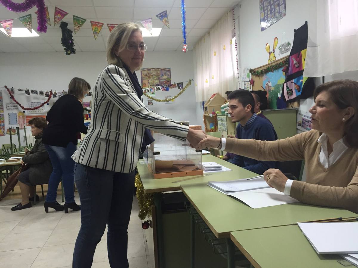 Teresa Angulo, número uno del PP al Congreso por la provincia de Badajoz.