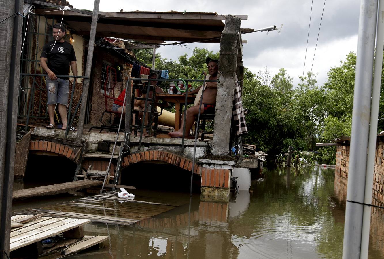 Inundaciones en Paraguay