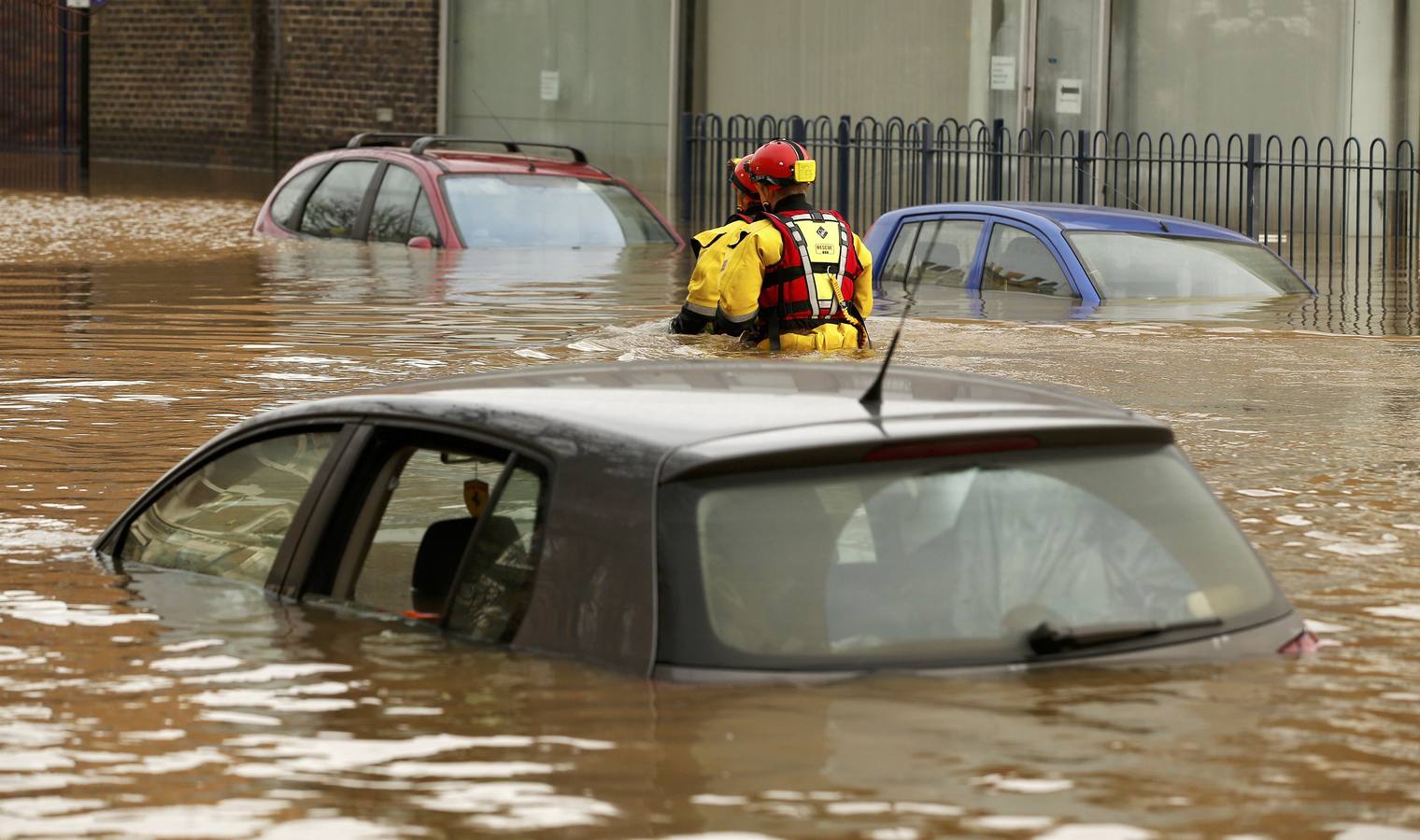 Inundaciones en el norte de Inglaterra