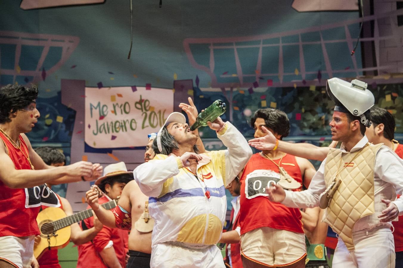 Los Camballotas en preliminares del Carnaval 2016