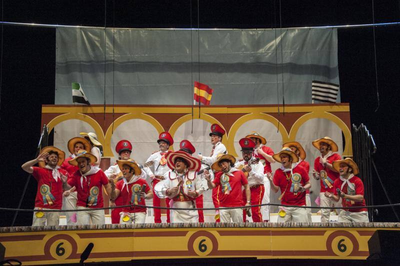 Los Mirinda, en las preliminares del Carnaval 2016