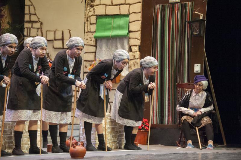 Las Polichinelas, en las preliminares del Carnaval 2016