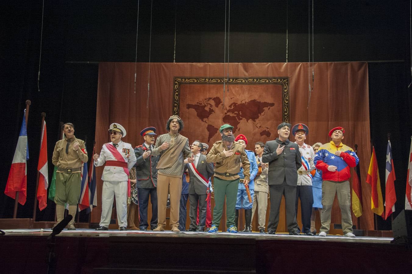 Los Water Closet, en las preliminares del Carnaval de Badajoz 2016