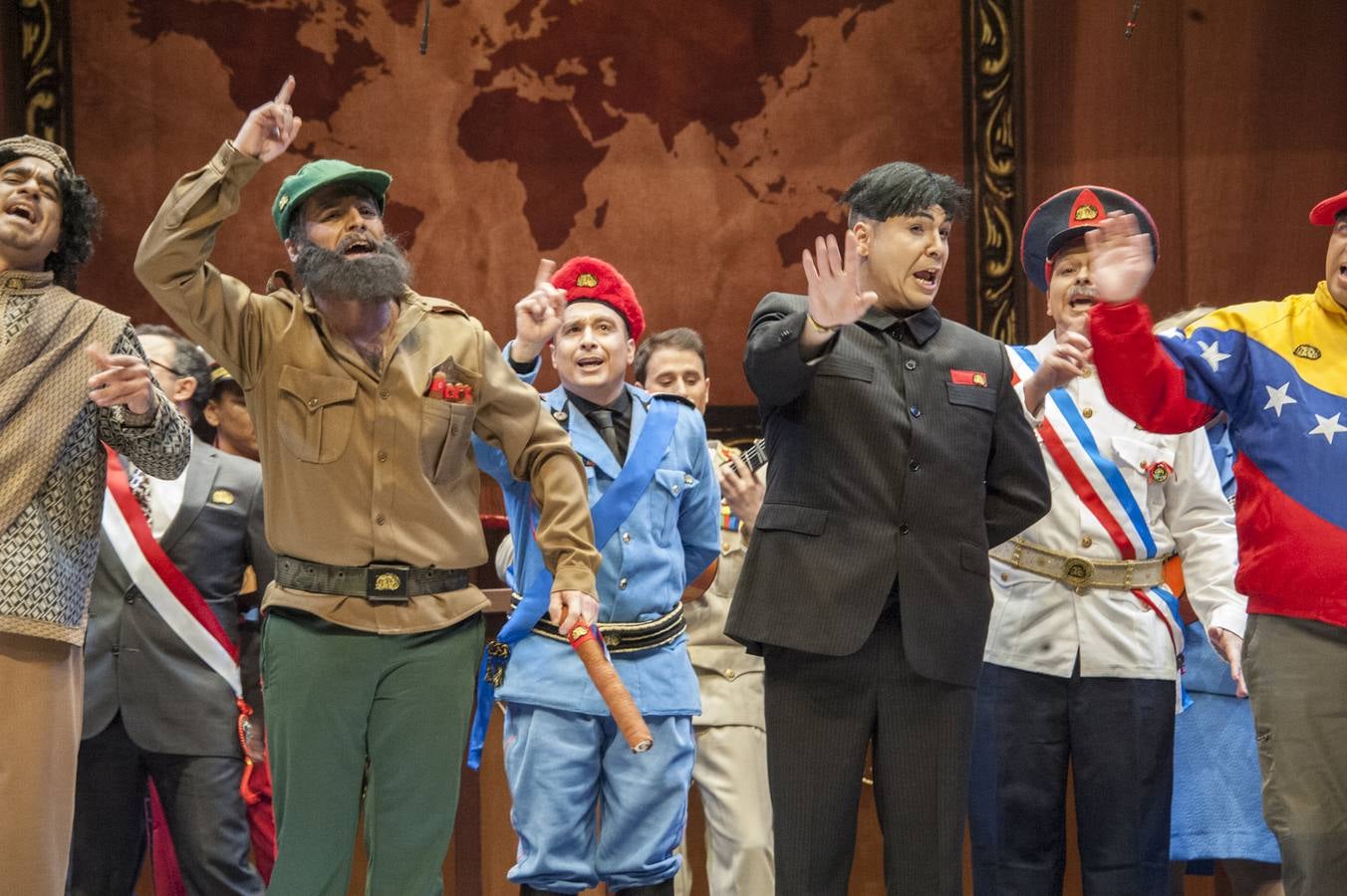 Los Water Closet, en las preliminares del Carnaval de Badajoz 2016