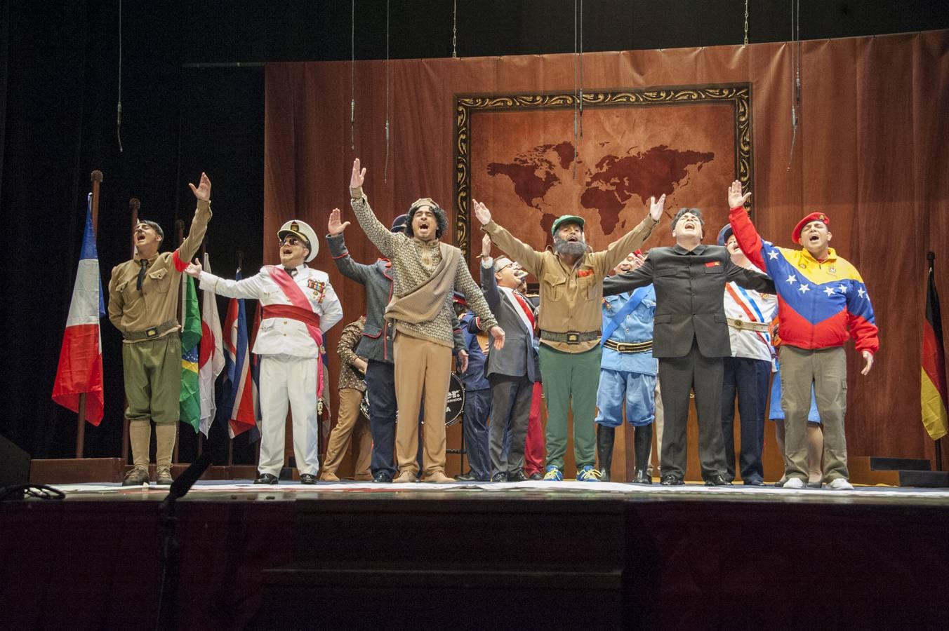 Los Water Closet, en las preliminares del Carnaval de Badajoz 2016