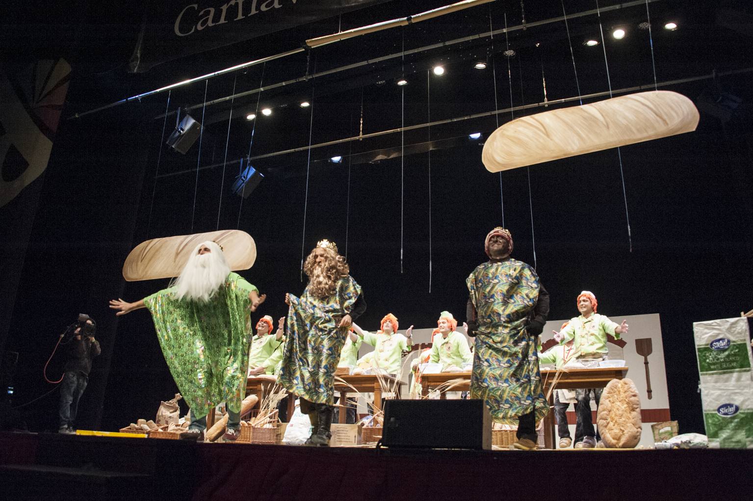 La Caidita, en preliminares del Carnaval de Badajoz en 2016