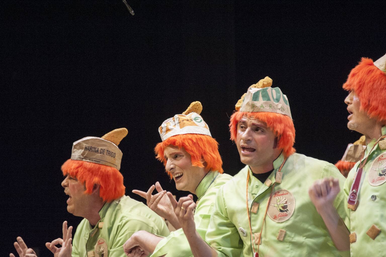 La Caidita, en preliminares del Carnaval de Badajoz en 2016