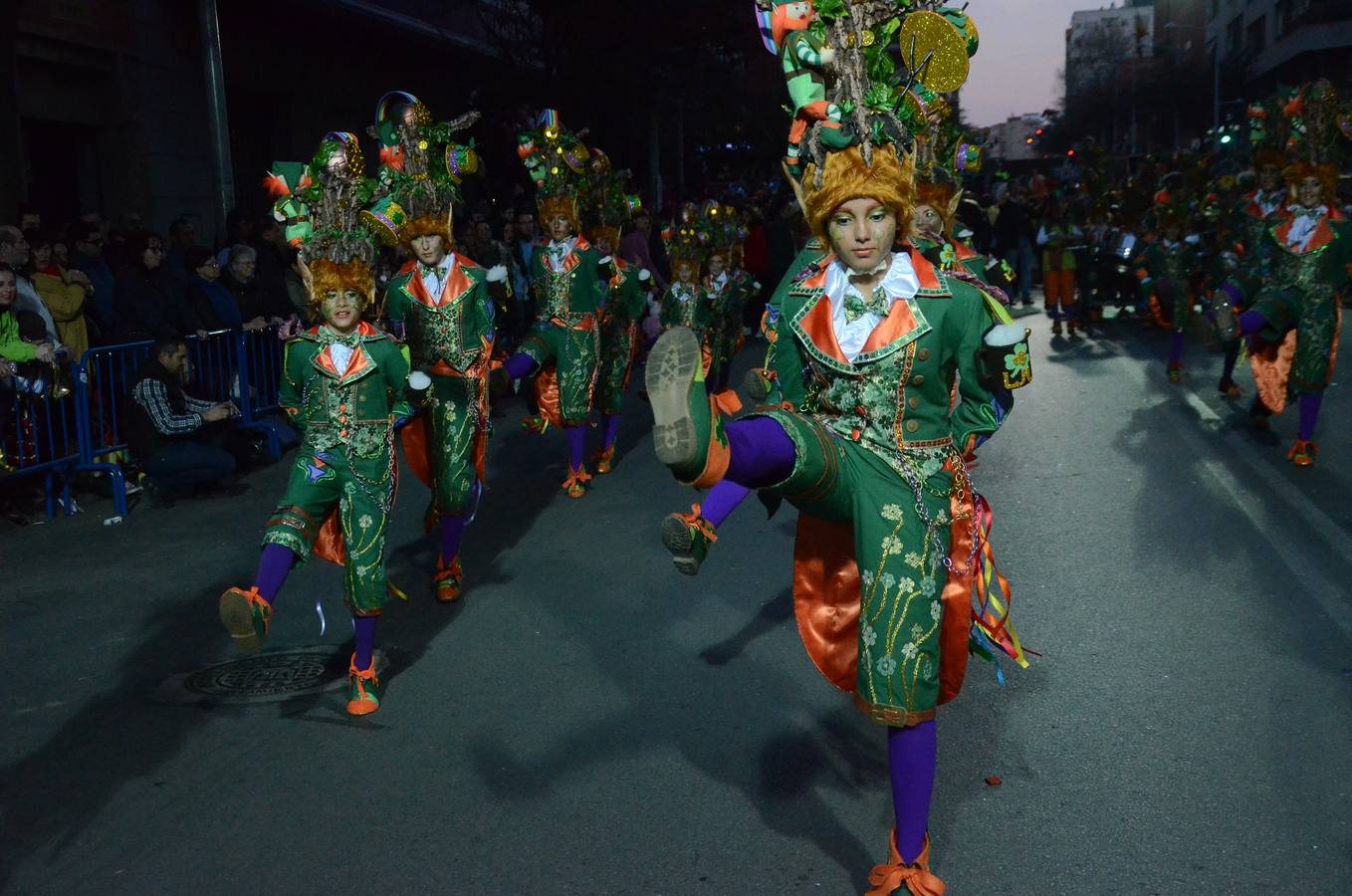 Fantasía en el desfile infantil