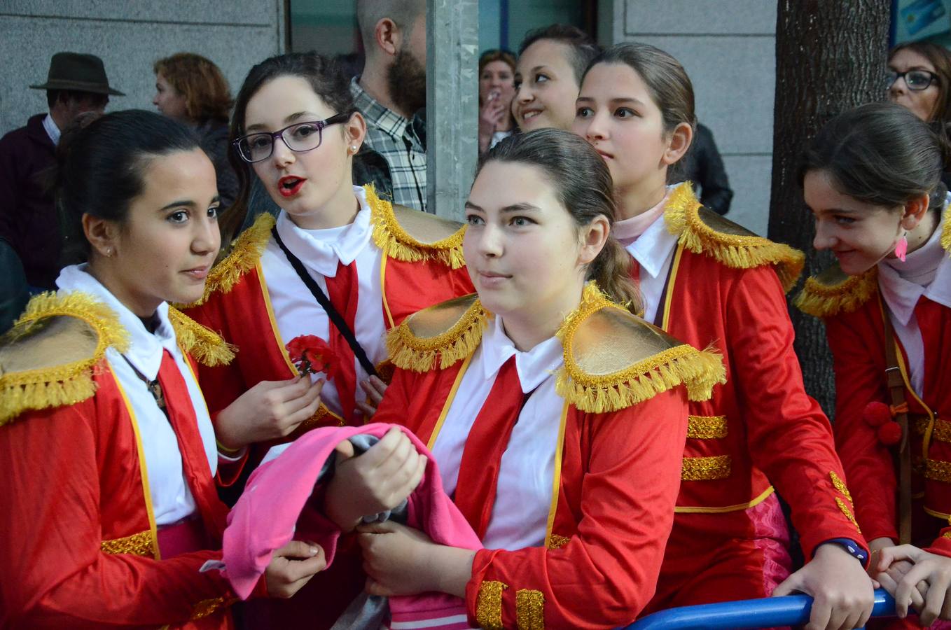 Fantasía en el desfile infantil