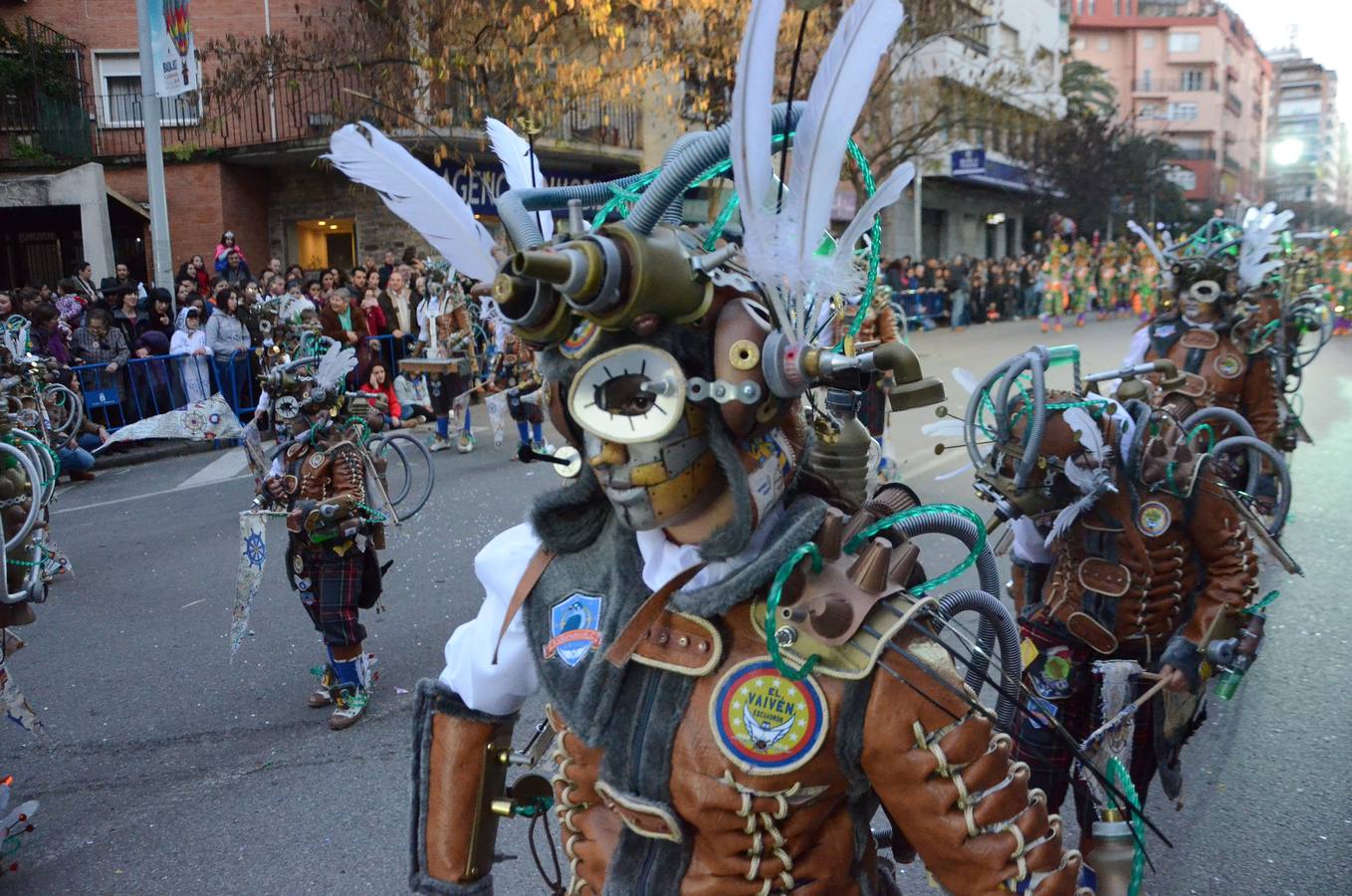 Fantasía en el desfile infantil