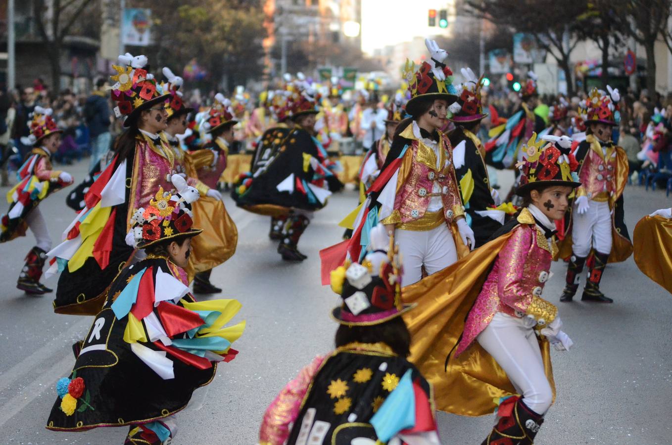 Fantasía en el desfile infantil