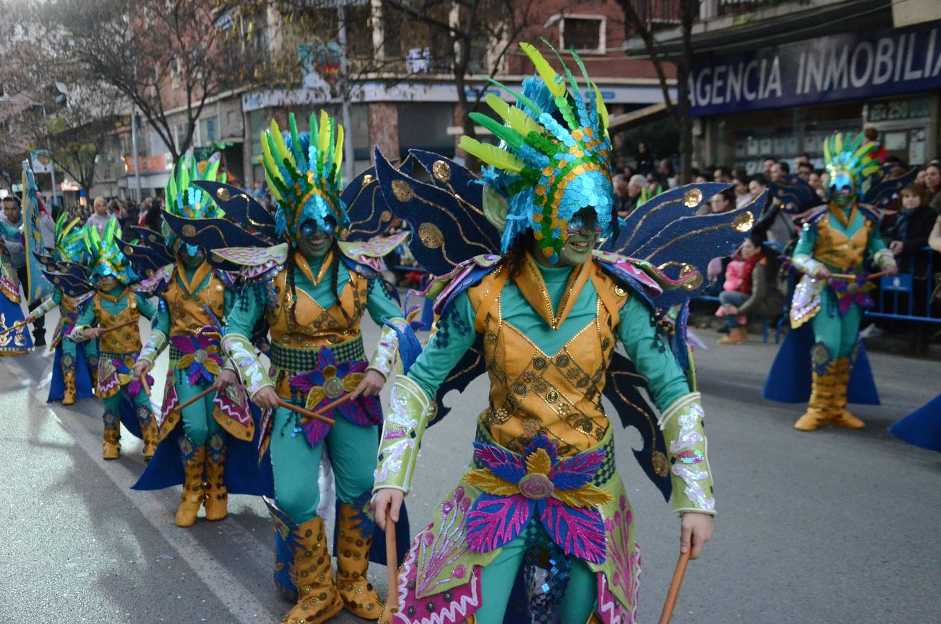 Fantasía en el desfile infantil