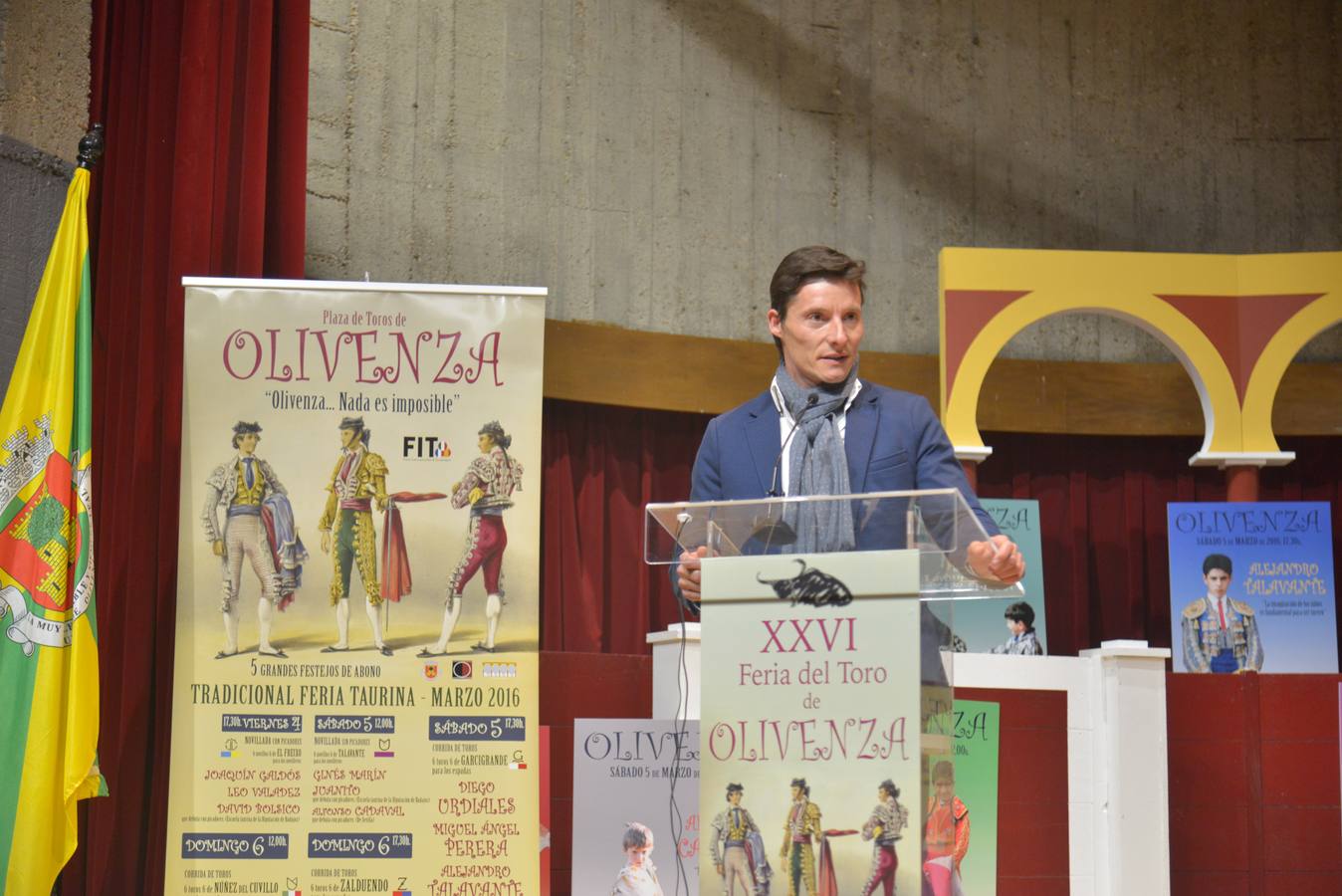 Presentación del cartel de la Feria de Olivenza 2016