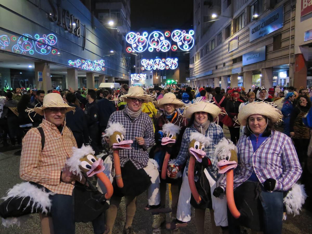 Noche de sábado de Carnaval en Badajoz