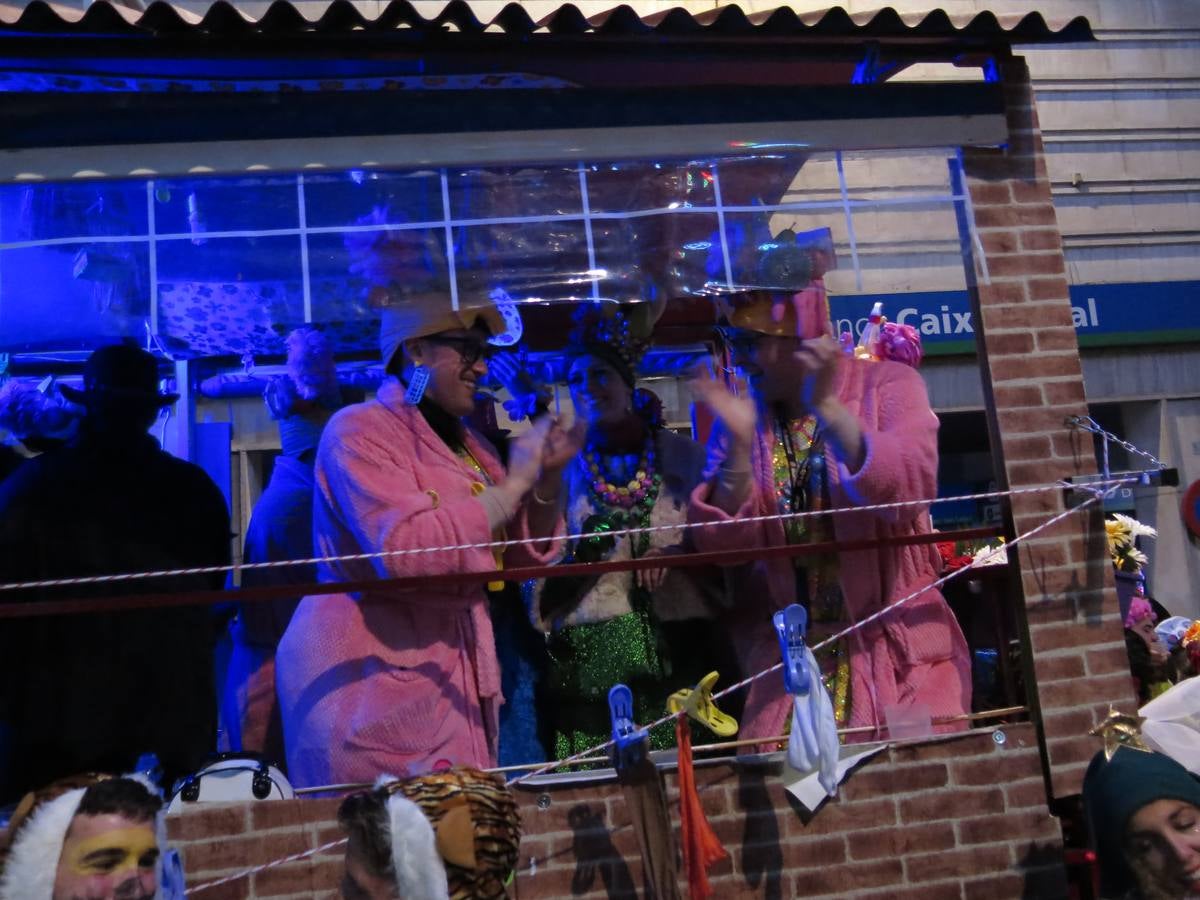 Noche de sábado de Carnaval en Badajoz