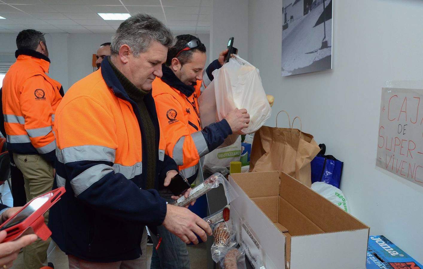 Los trabajadores de la mina de Aguablanca se encierran