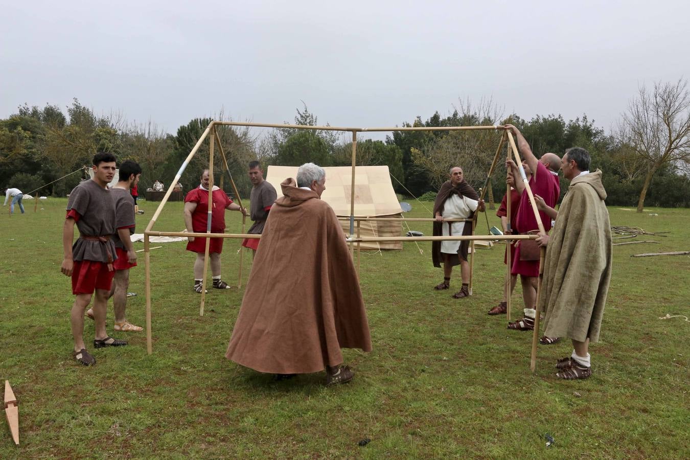 Mérida recrea la I Castra del Ejército Romano