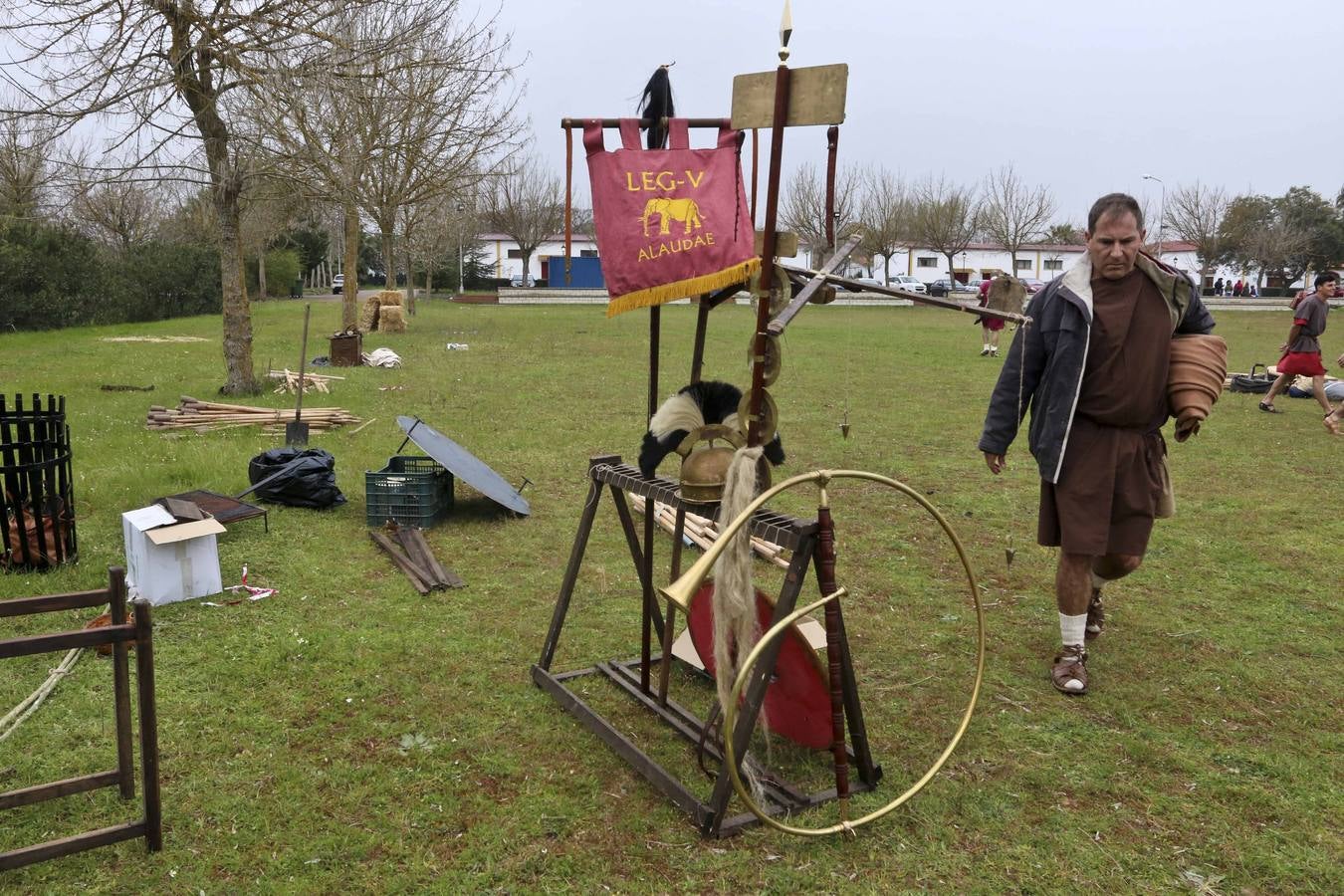 Mérida recrea la I Castra del Ejército Romano