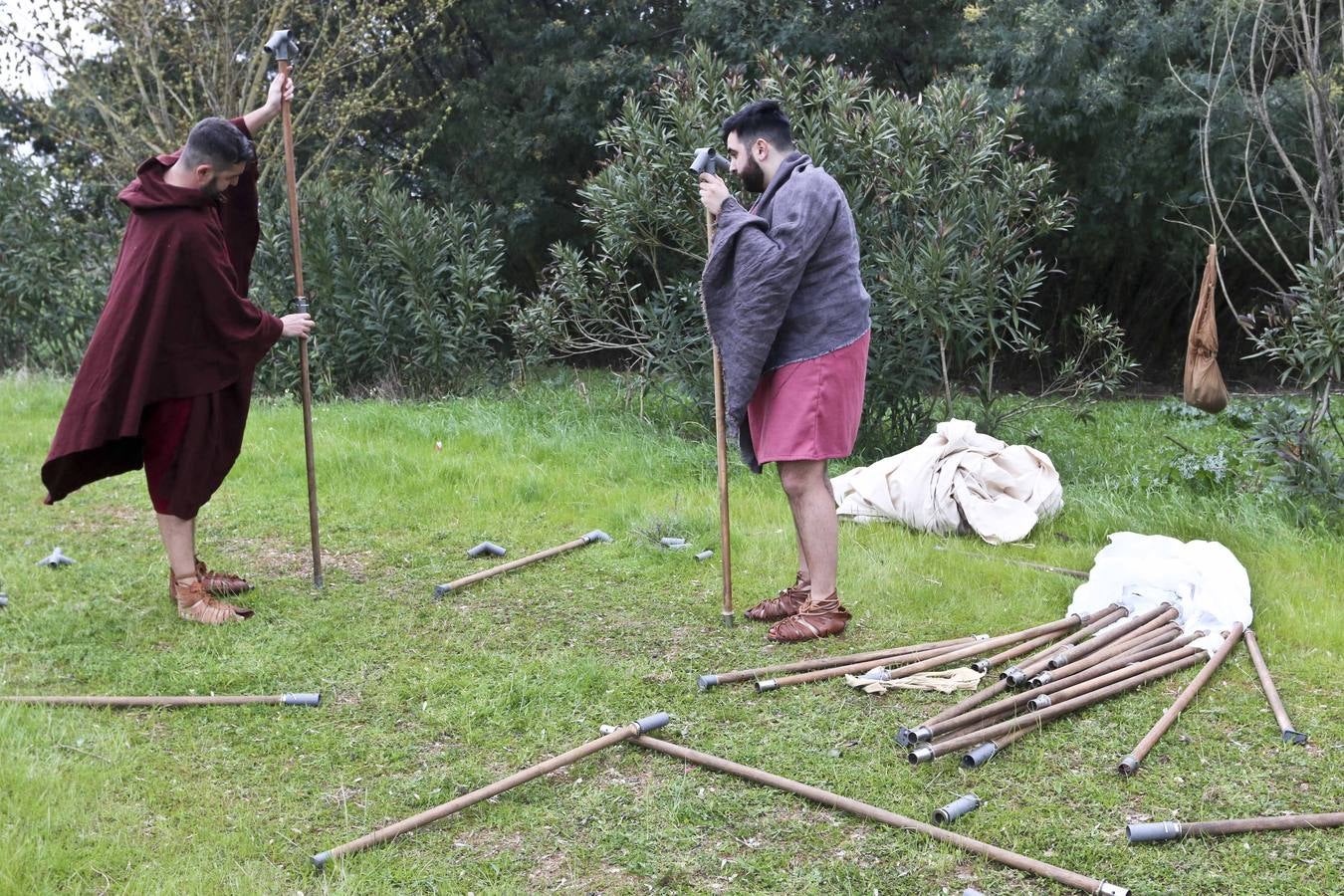 Mérida recrea la I Castra del Ejército Romano