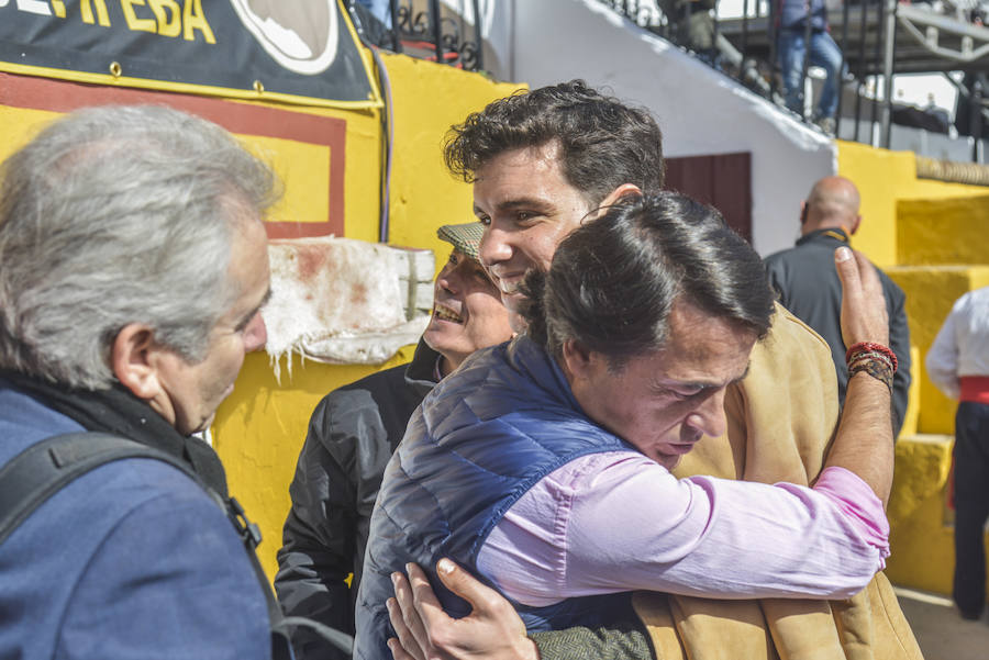 Ambiente en los festejos taurinos del sábado en la Feria de Olivenza