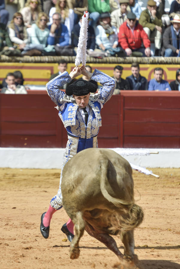 Firmeza del extremeño Ginés Marín, preparado para afrontar nuevos retos