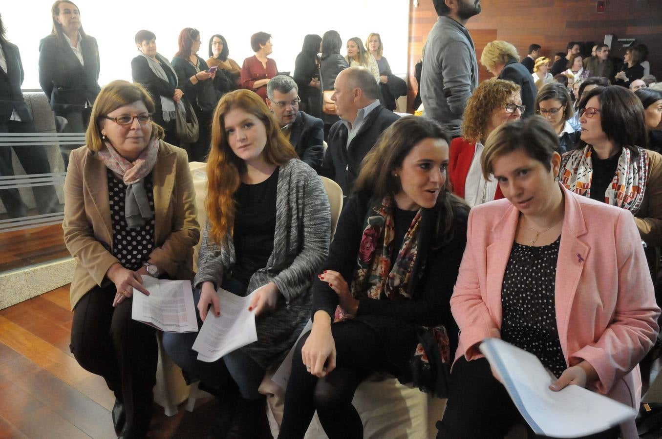 Acto Internacional del Día de la Mujer en la Asamblea de Extremadura. Foto: Brígido Fernández