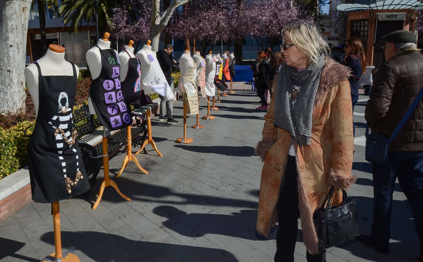 Acto Internacional del Día de la Mujer en Badajoz. Foto: Casimiro Moreno