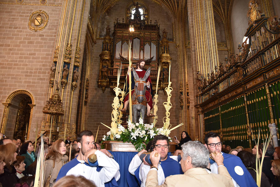 Suspendida por la lluvia la procesión de la Borriquita