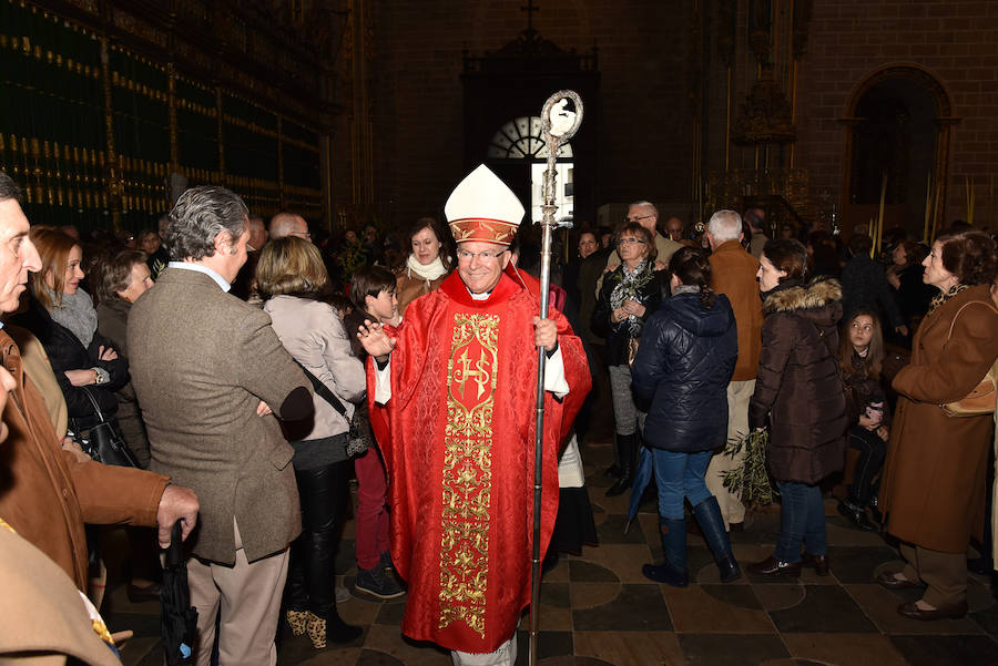 Suspendida por la lluvia la procesión de la Borriquita