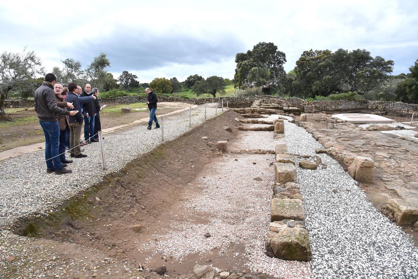 El yacimiento arqueológico de Cáparra recupera su anfiteatro romano