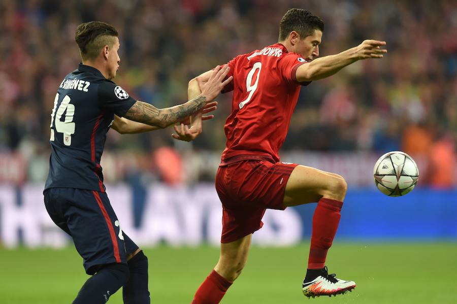 Las mejores imágenes del Bayern-Atlético de Madrid