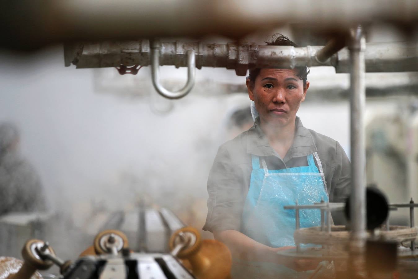 La fábrica de textil Kim Jong Suk de Pyongyang