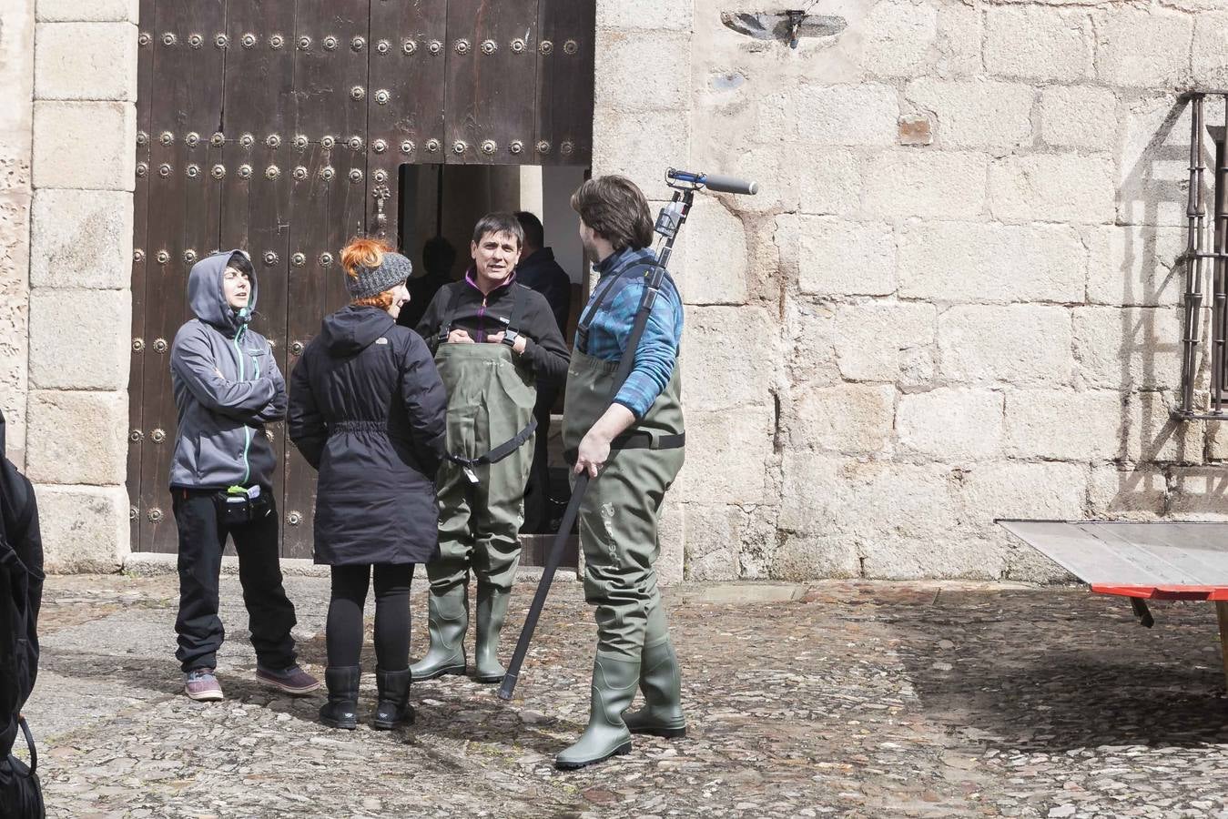 Martes, 10 de mayo. Comienza el rodaje del capítulo piloto de 'Still Star Crossed', serie basada 'Romeo y Julieta' en Cáceres Fotografías: Jorge Rey