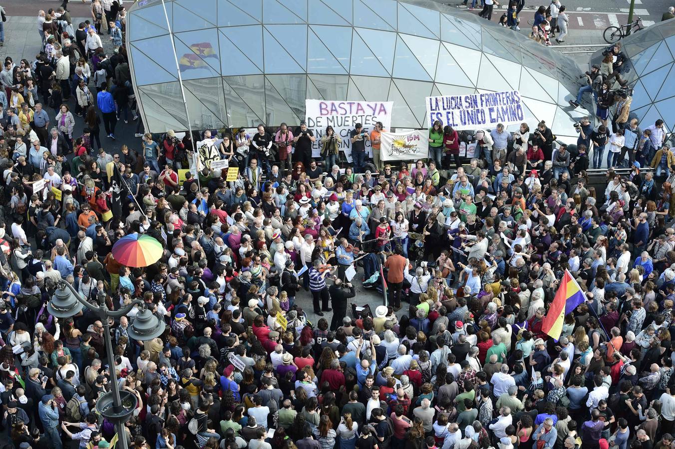 El 15M regresa a Sol cinco años después