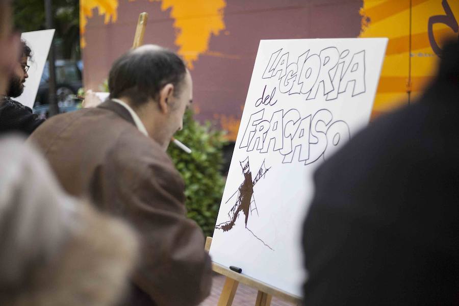 Elaboración de un cómic en Cánovas sobre la vida de Cervantes