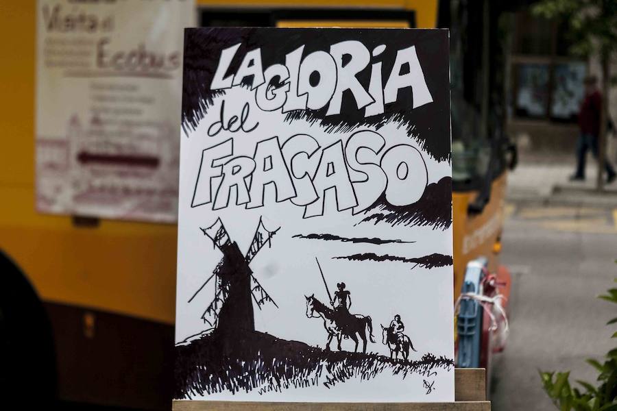 Elaboración de un cómic en Cánovas sobre la vida de Cervantes