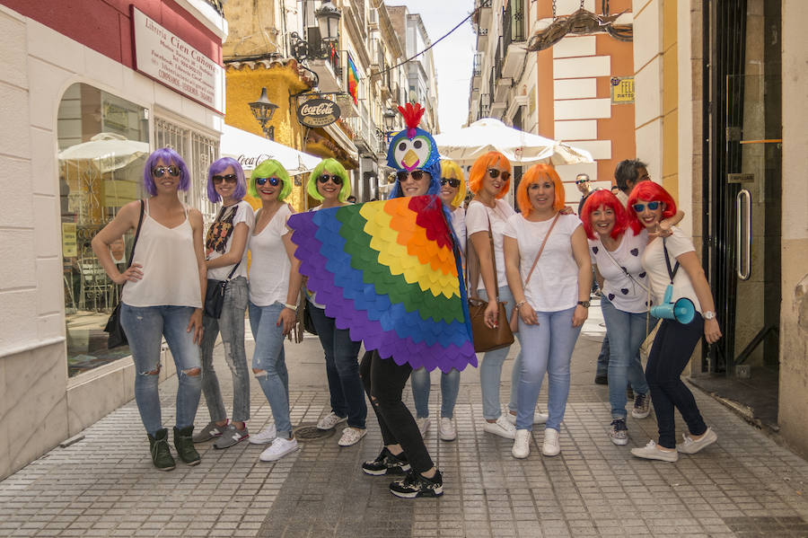 Los Palomos toman las calles de Badajoz